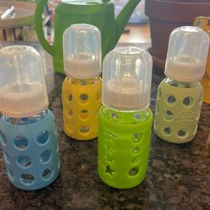 3 Life Factory Glass Bottles & Parts